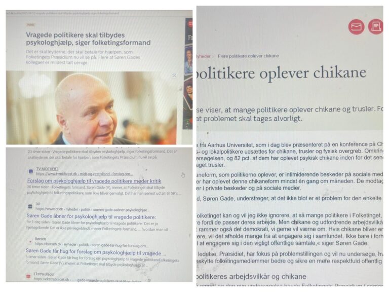 Psykologhjælp til folketingsmedlemmer, der ikke bliver genvalgt!